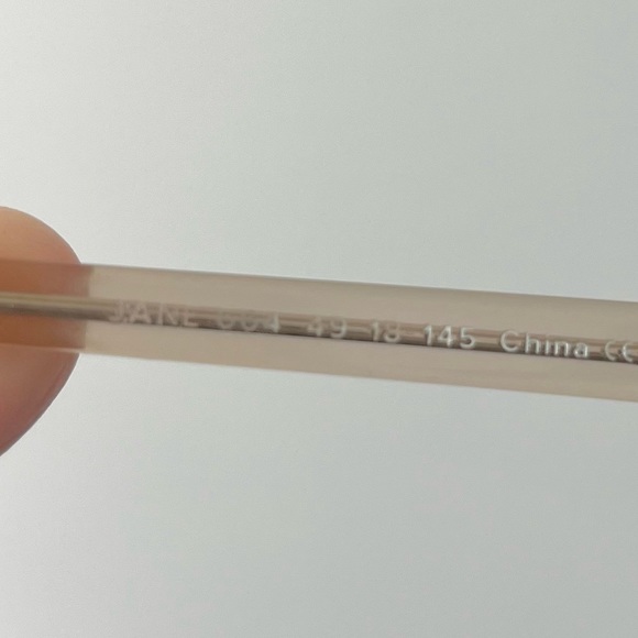 Warby Parker Jane Glasses Frames with Hardcover Case - Picture 6 of 11